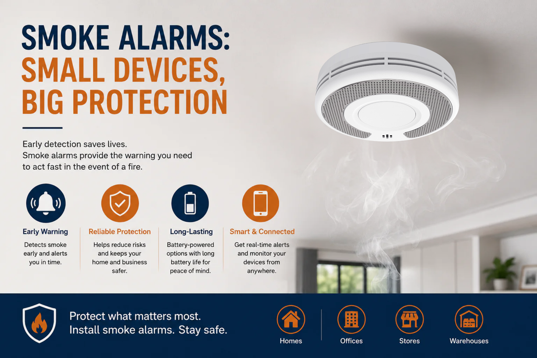 Smoke Alarms in 2026: Why They Remain Essential for Modern Homes and Businesses