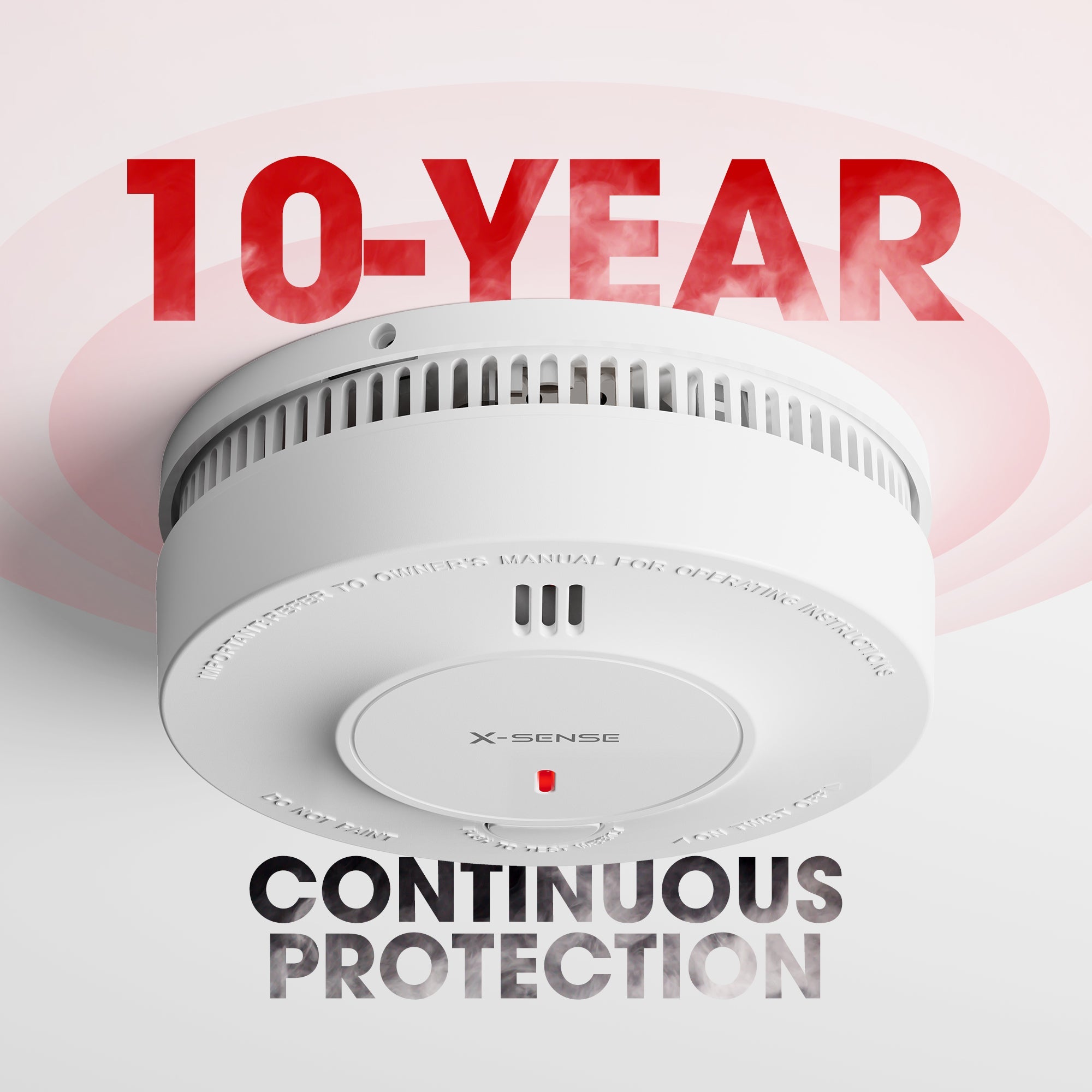 SD19-W Wireless Interconnected Photoelectric Smoke Detector | X-Sense