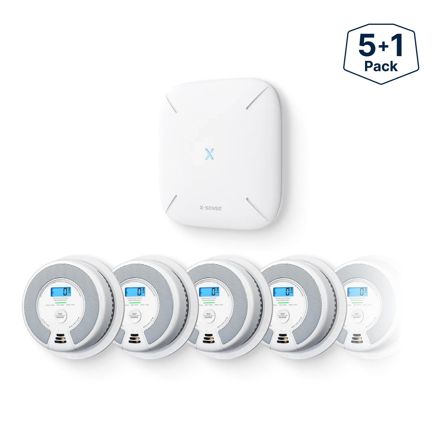 SC07-MR Interconnected Smart Smoke and CO Alarm