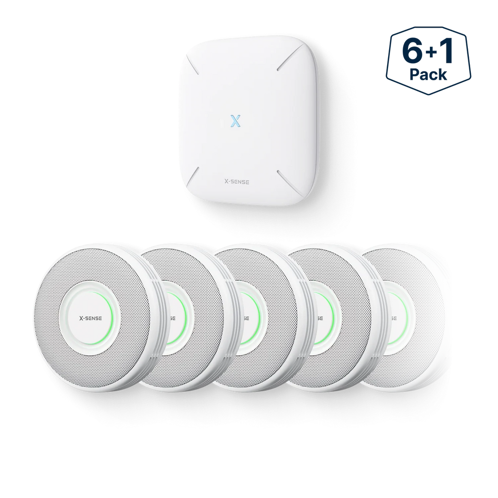 XS0B-MR Interconnected Smart Smoke Alarm with Voice Alerts