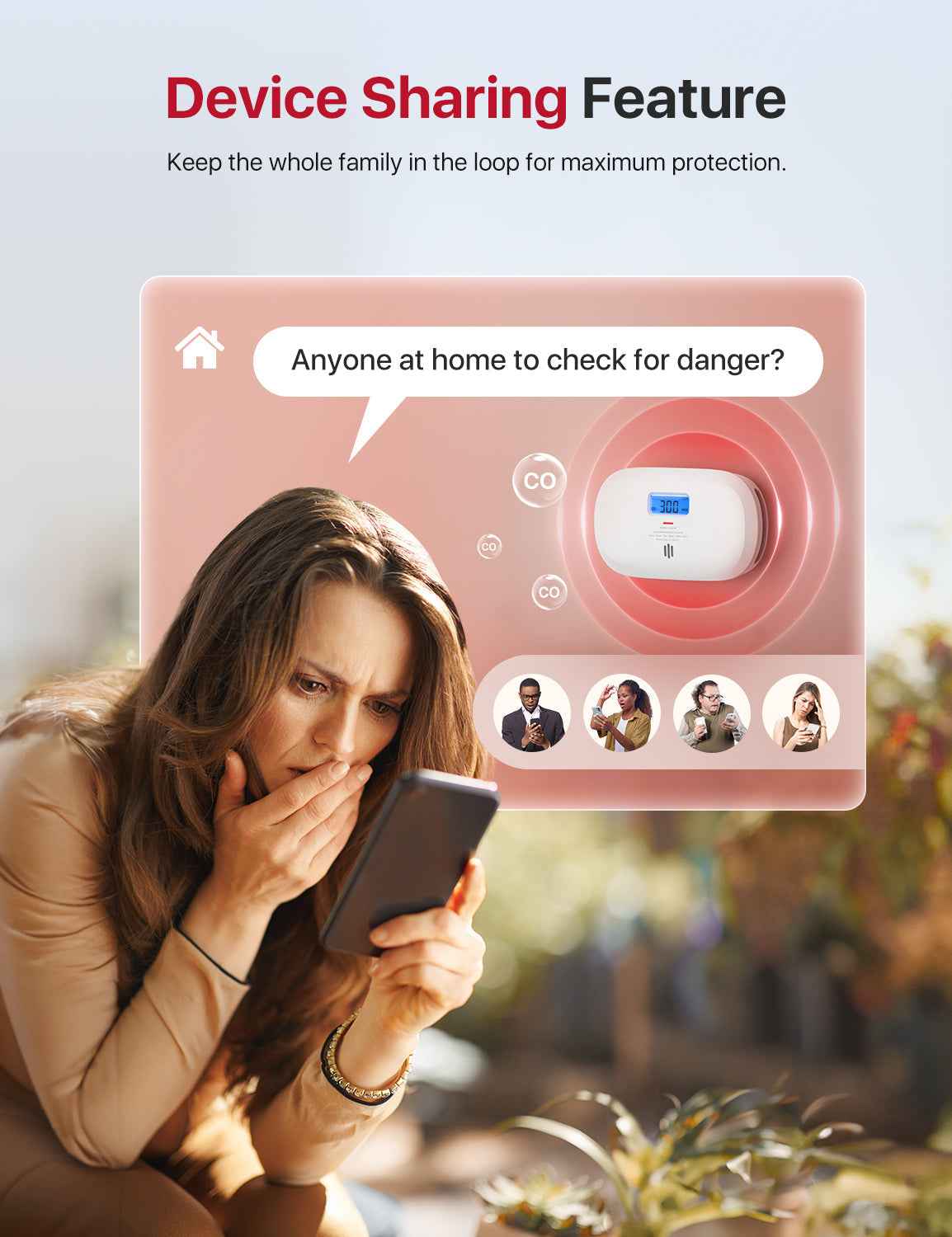 XC0C-iR Smart Carbon Monoxide Alarm
