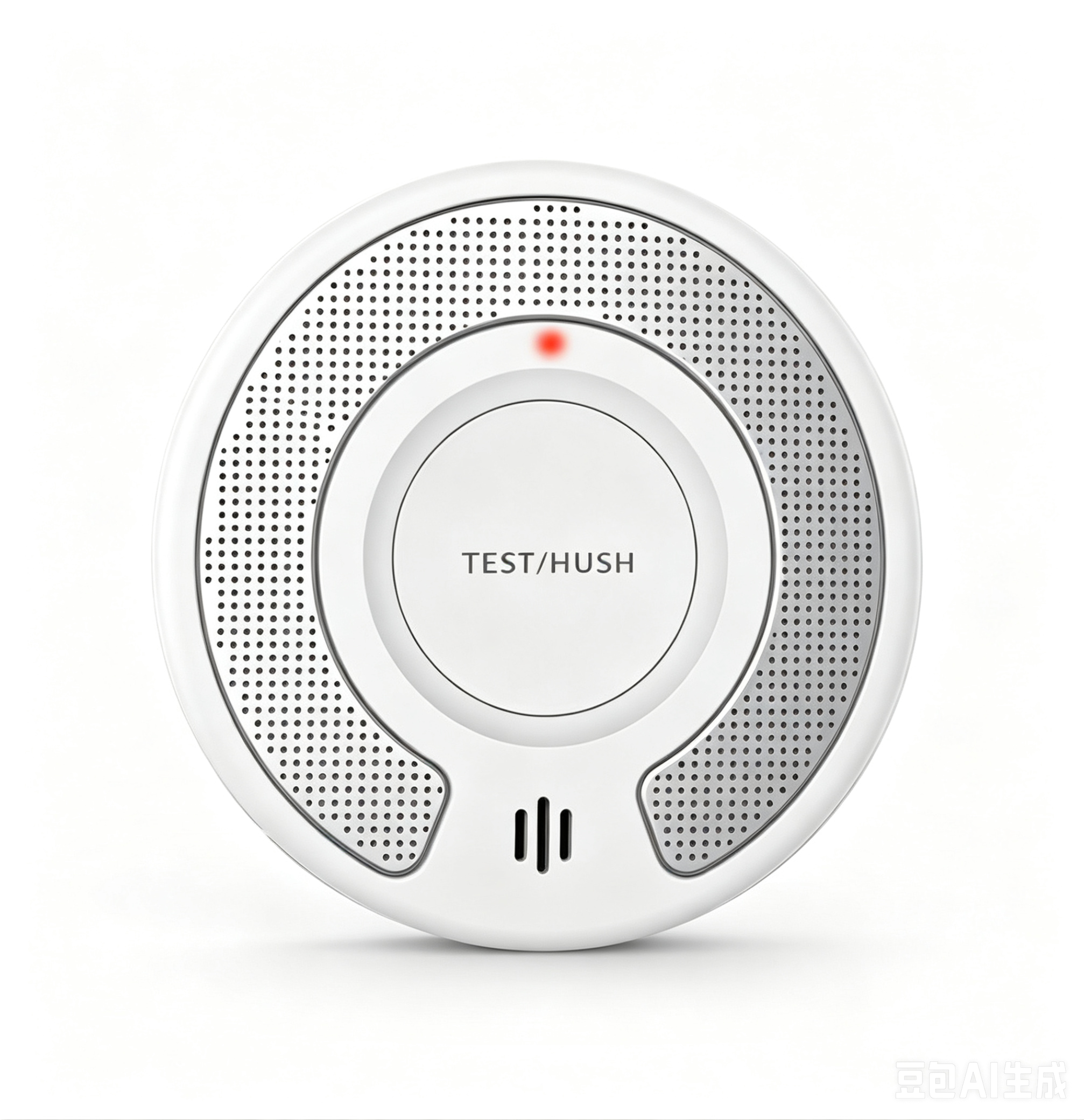 Combo Smoke and Carbon Monoxide Detector , 10-Year Battery Smoke Alarm CO Detector with Large Test/Silence Button, Adhesive or Screw Installation, VSC03