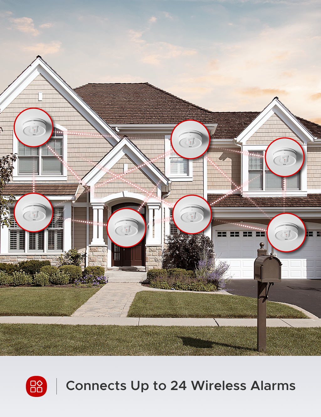 SD20-W Wireless Interconnected Smoke Alarm