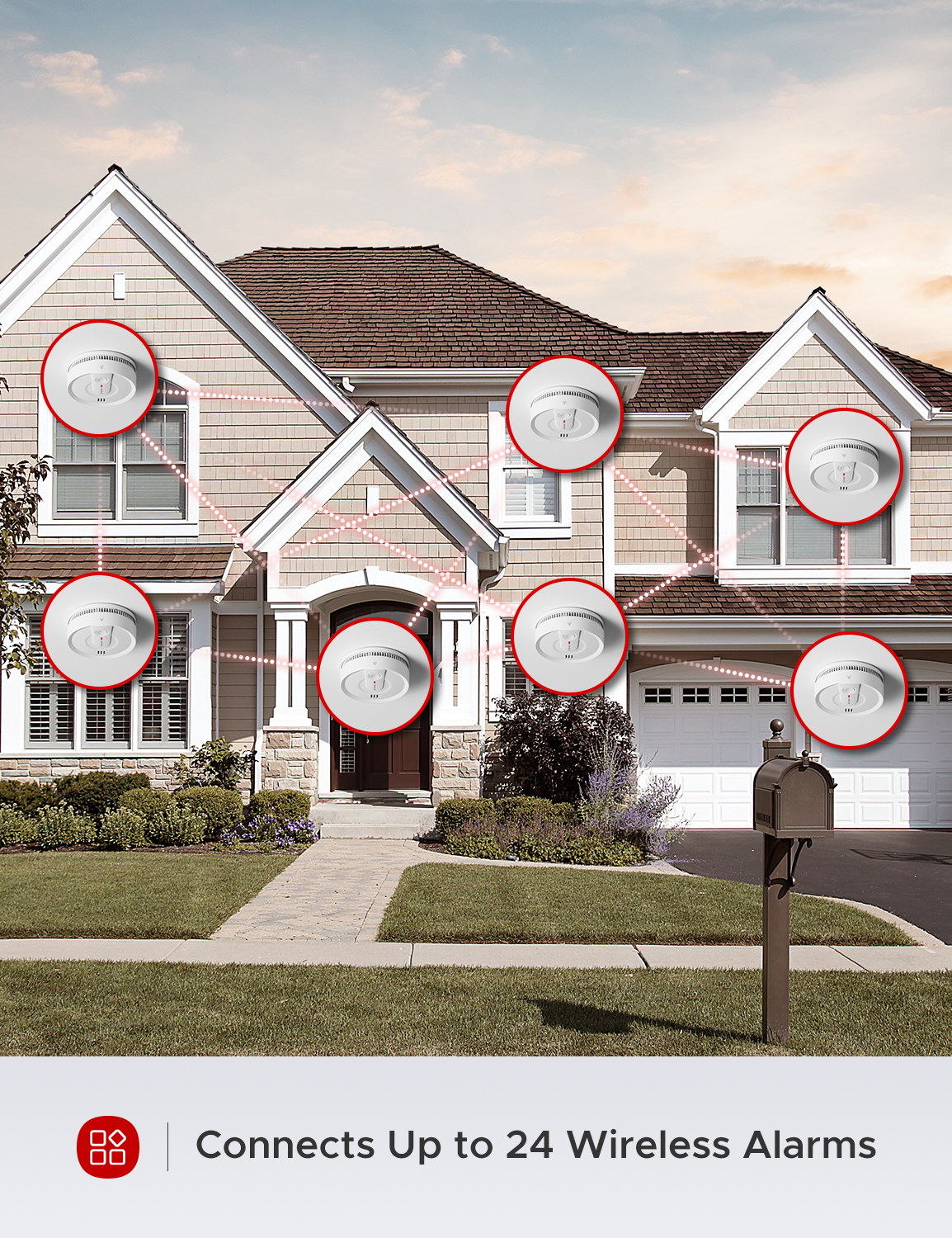 SD20-W Wireless Interconnected Smoke Alarm