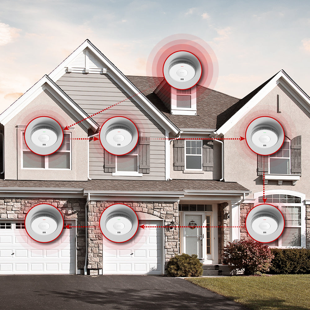 XP04 Hardwired Smoke and CO Detector/Alarm | X-Sense New Arrival