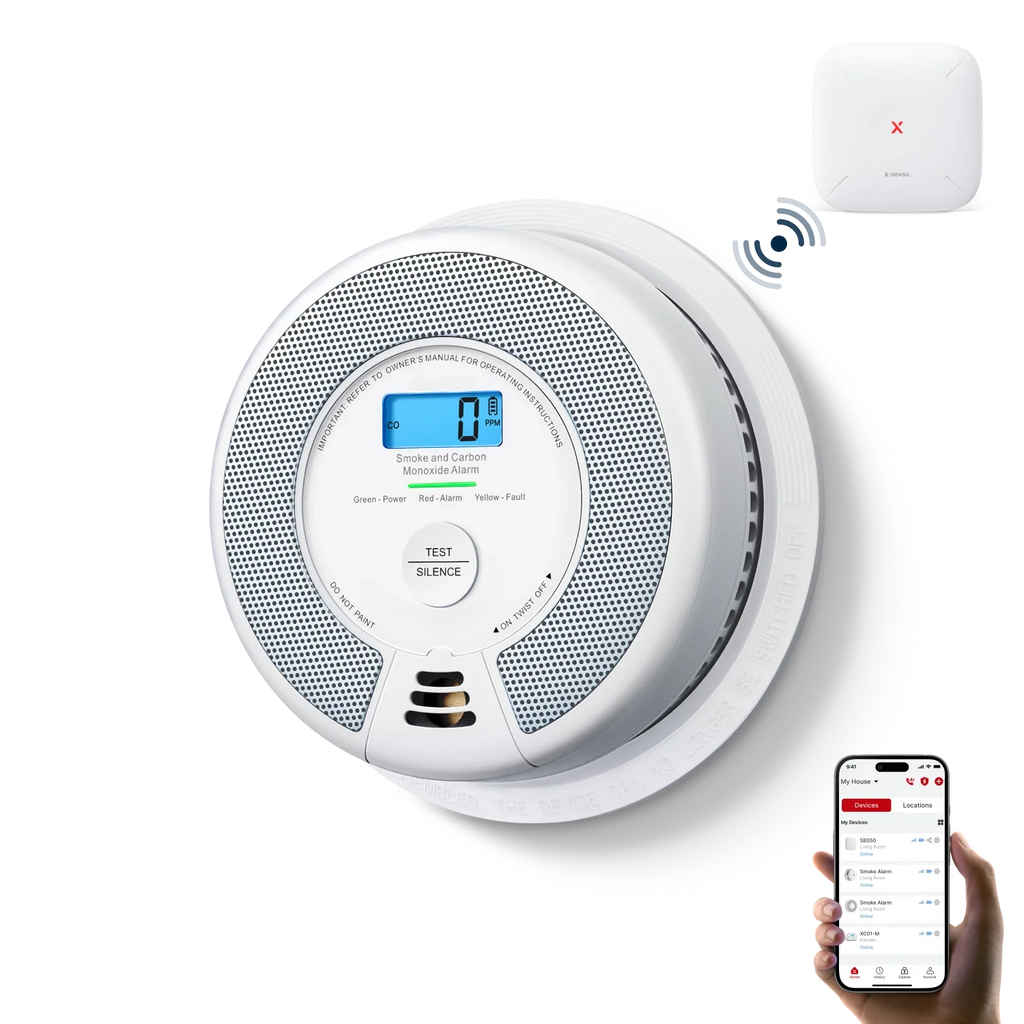 SC07-MR Interconnected Smart Smoke and CO Alarm