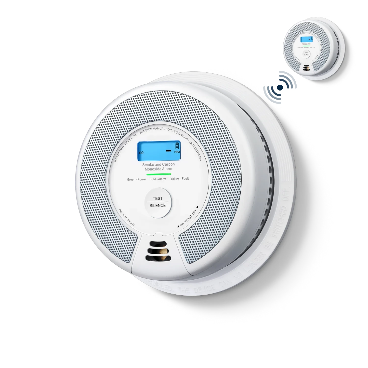 SC07-W Wireless Interconnected Smoke and CO Alarm