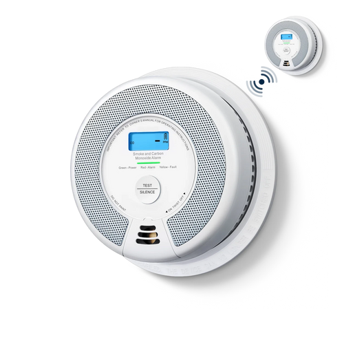 SC07-W Wireless Interconnected Smoke and CO Alarm