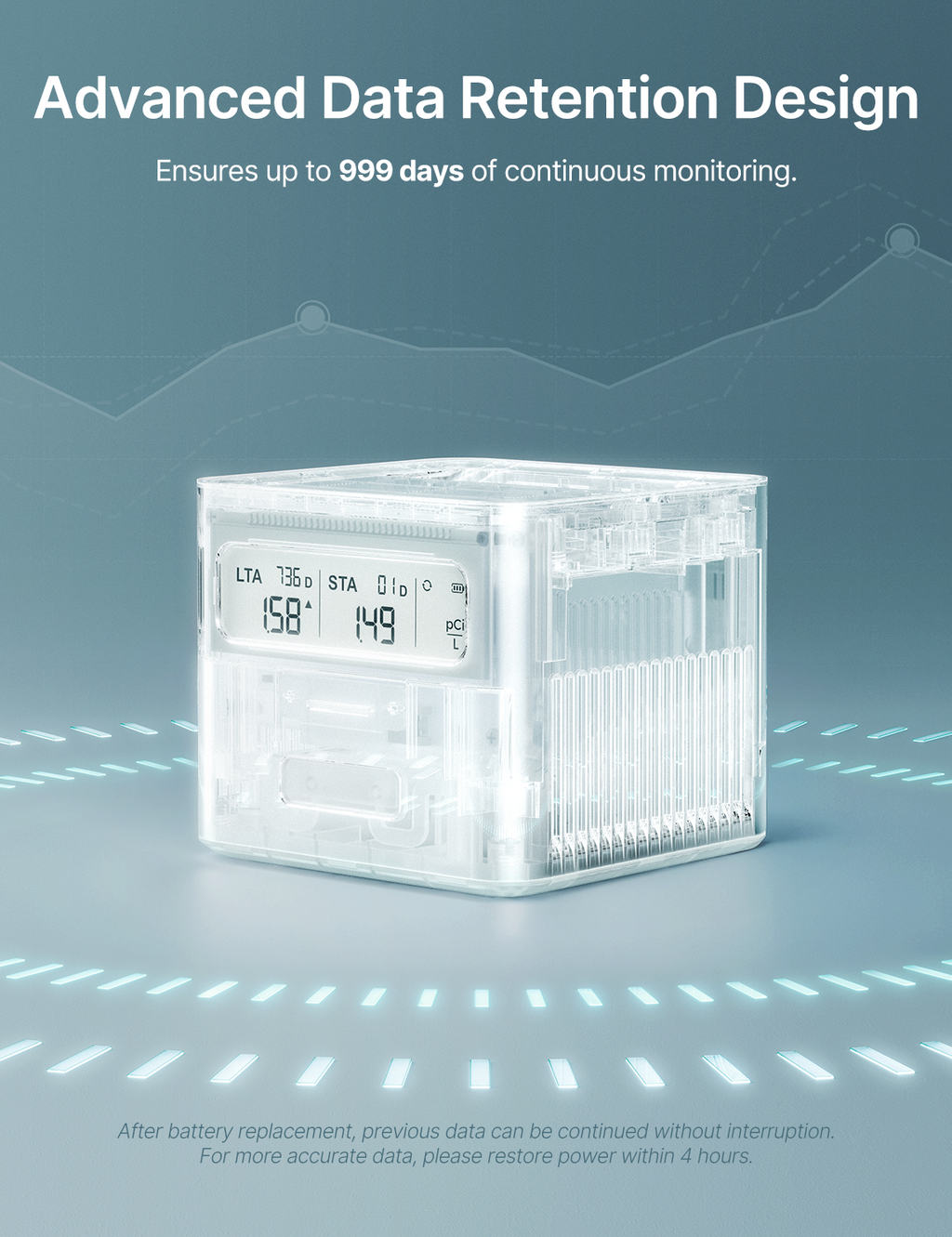 XR0A-SR Radon Detector