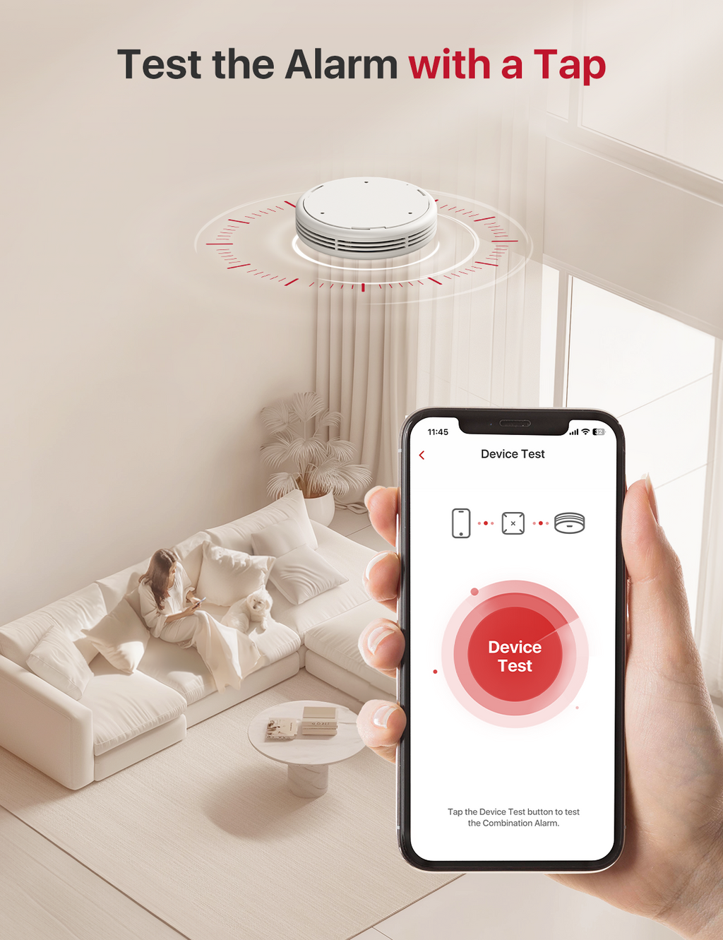 XP0A-MR Wi-Fi Smoke and Carbon Monoxide Detector | X-Sense