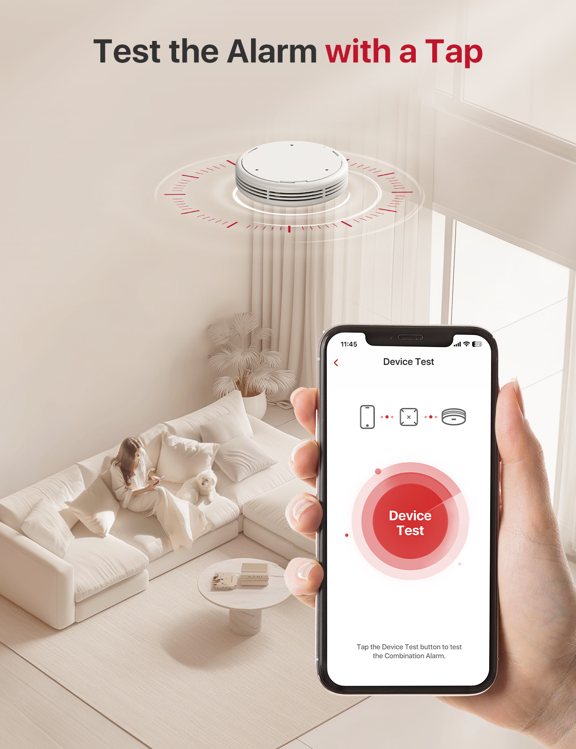 XP0A-MR Wi-Fi Smoke and Carbon Monoxide Detector | X-Sense