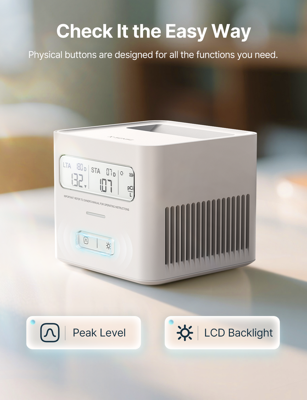 XR0A-SR Radon Detector