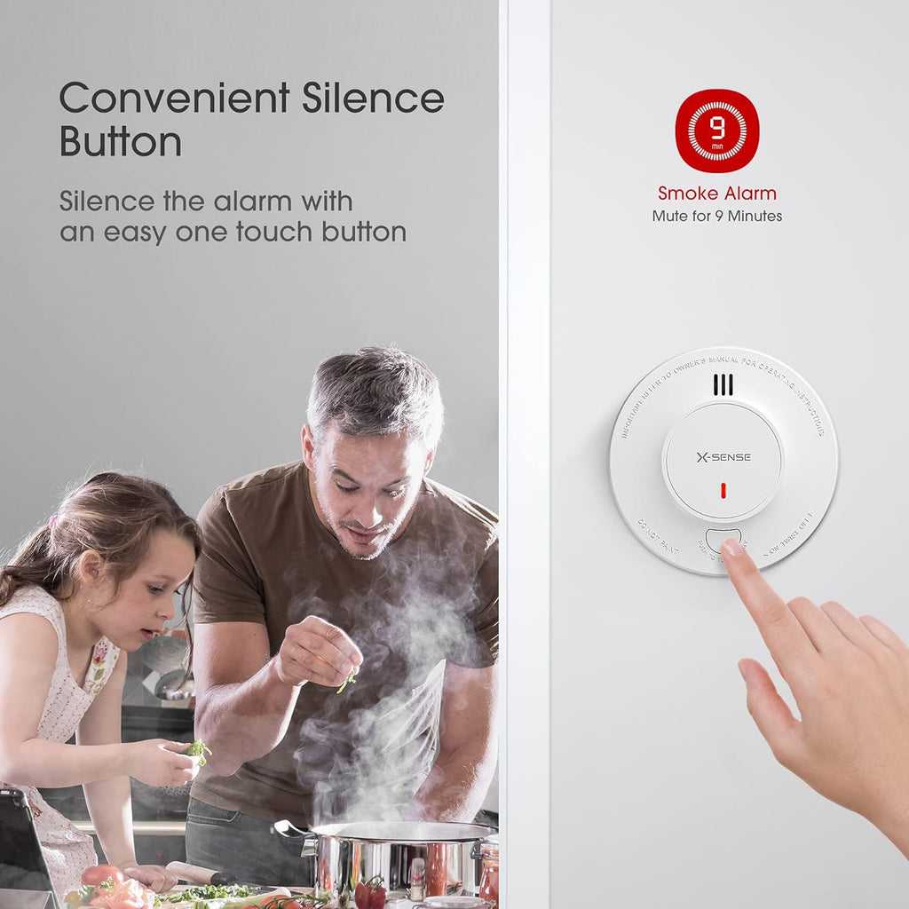 SD2J0AX 10-Year Battery Photoelectric Smoke Alarm | X-Sense