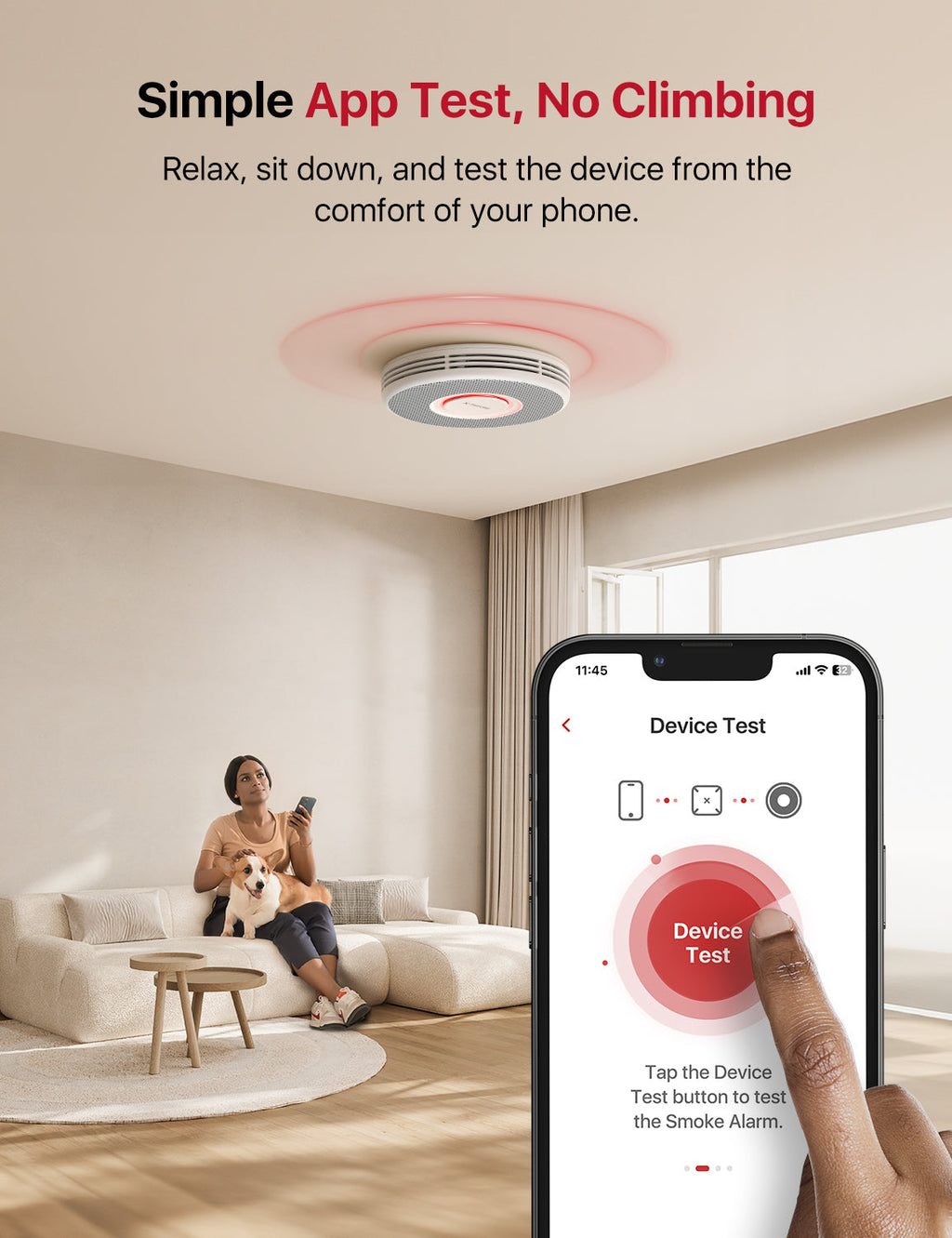 XS0B-MR Smart Smoke Detector with Voice Alarm | X-Sense