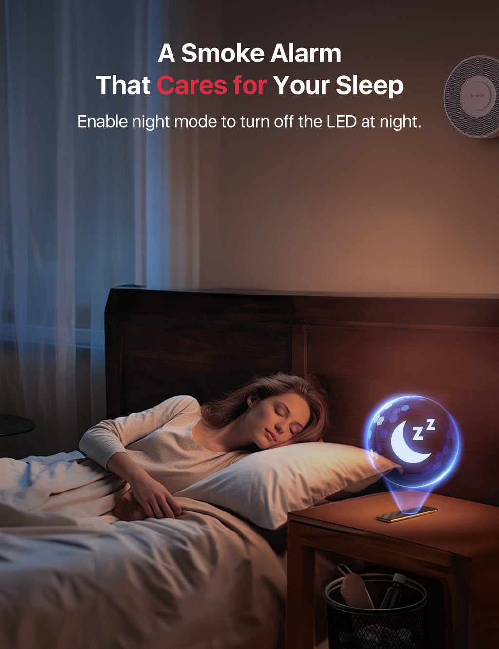 XS0B-MR Smart Smoke Detector with Voice Alarm | X-Sense