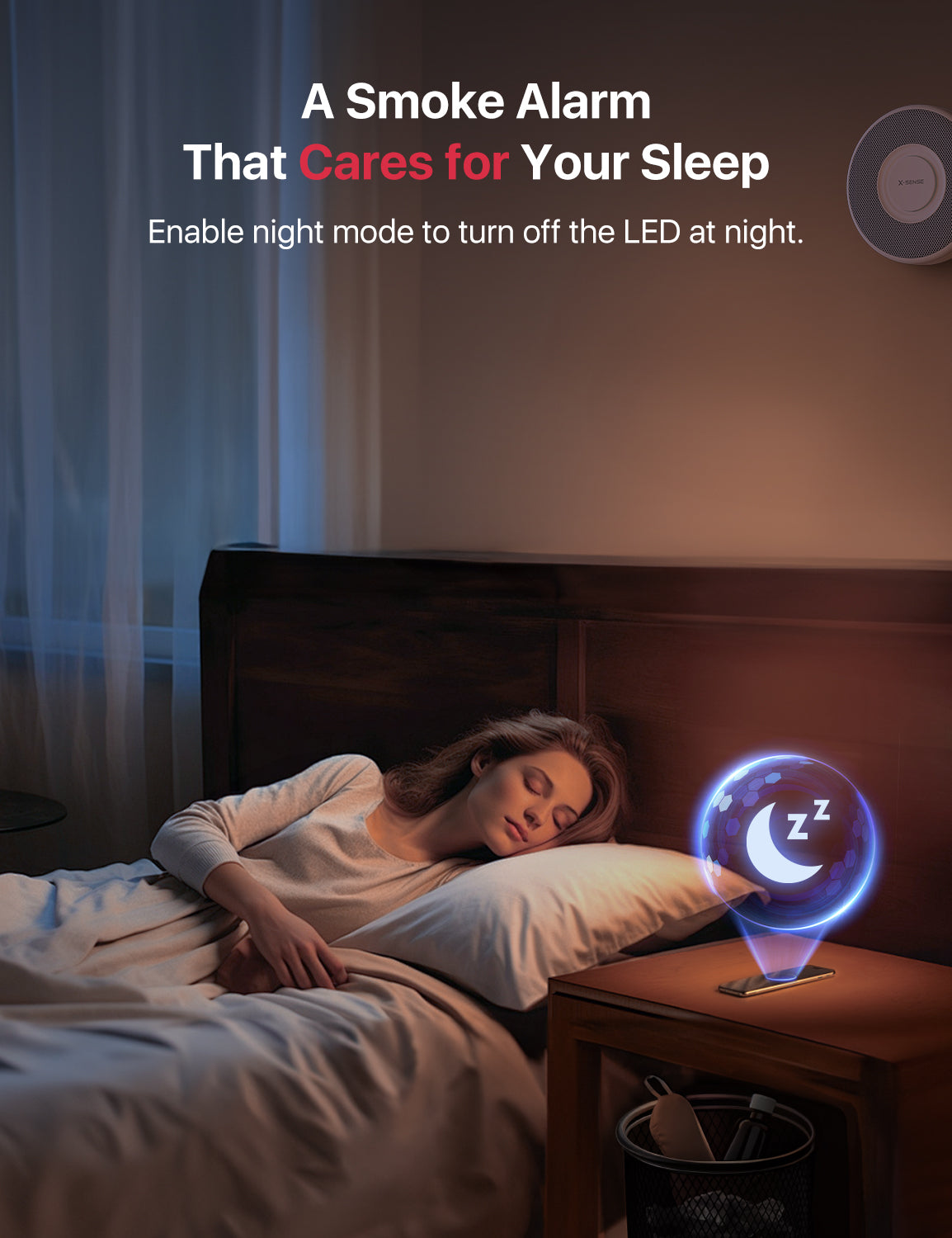 XS0B-MR Smart Smoke Detector with Voice Alarm | X-Sense
