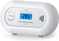 Carbon Monoxide Alarm with Digital LCD Display and Test Button, CO Detector with 10-Year Life Battery, EN 50291, VC21（副本）