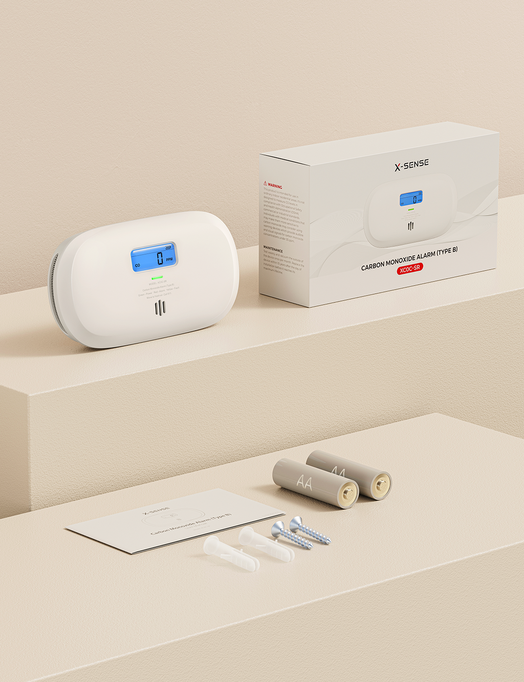 XC0C-SR Standalone Carbon Monoxide Alarm