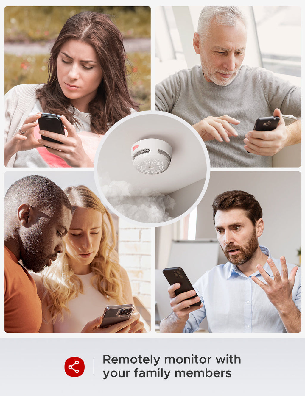 FS31 Interconnected Smart Smoke Alarm Kit | X-Sense