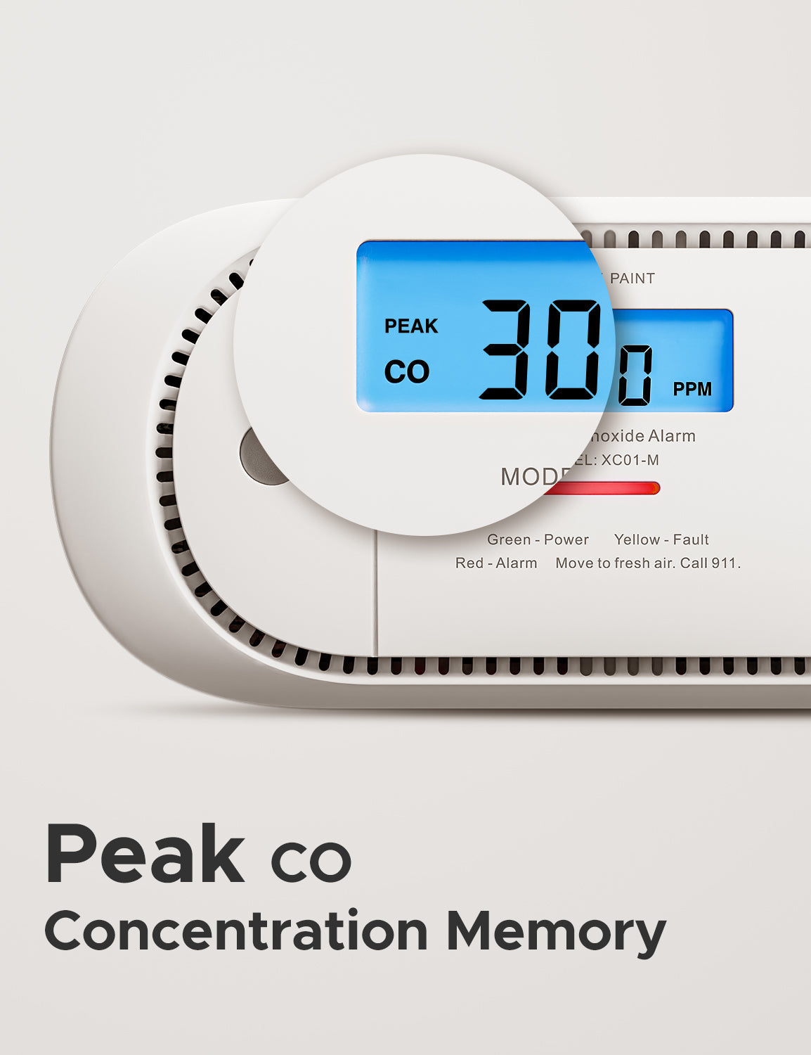 XC01-M Smart Carbon Monoxide Alarm | X-Sense