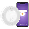 Smart Wifi Smoke & Carbon Monoxide Detector Combination Alarms with 10 Years Battery life VCS61W