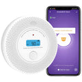 Smart Wifi Smoke & Carbon Monoxide Detector Combination Alarms with 10 Years Battery life VCS62W