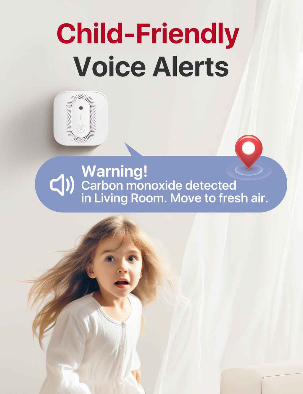 XP02-AR Hardwired Smoke and CO Detector with Voice Alert | X-Sense