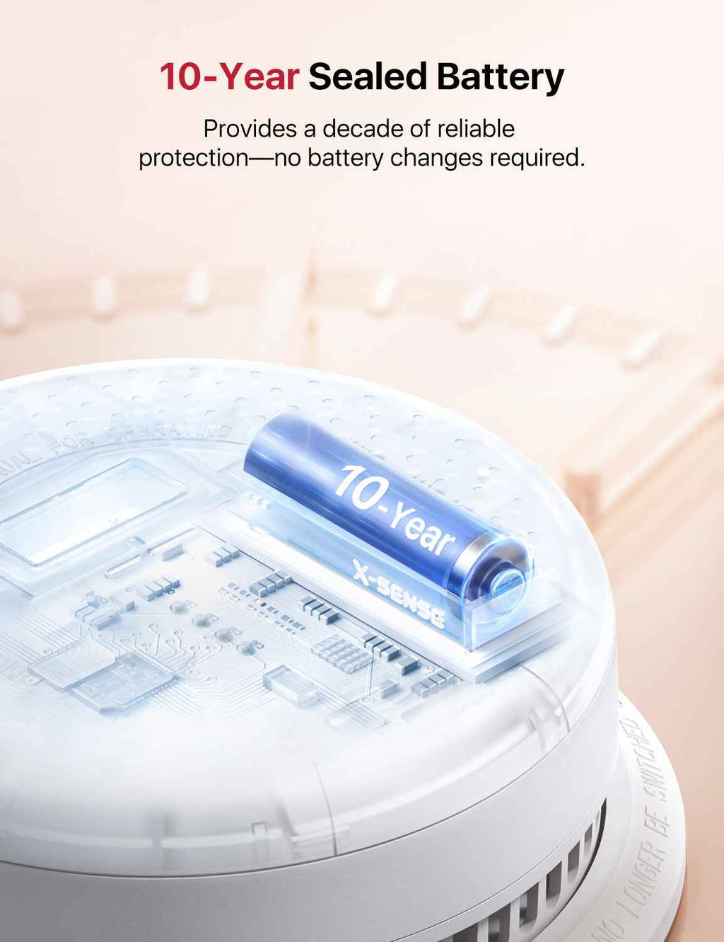 SC01-W Wireless Interconnected Combo Smoke and CO Detector | X-Sense