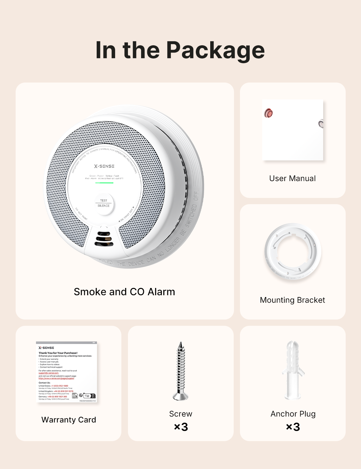 SC06 Standalone Smoke and CO Alarm