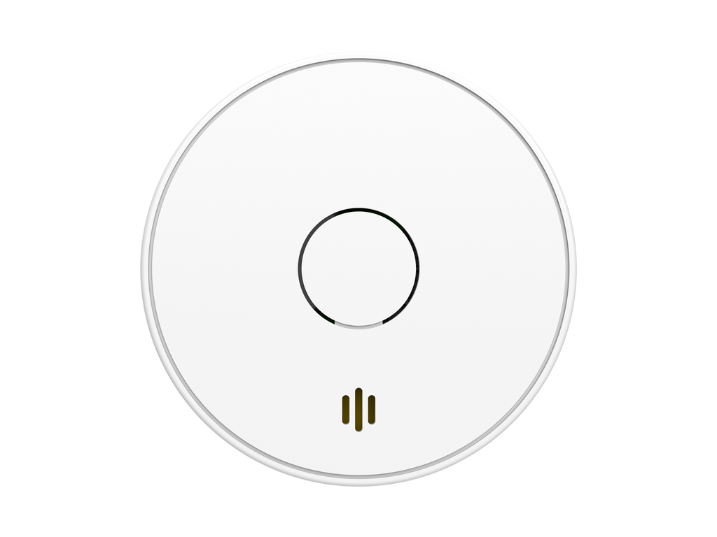 Standalone Smoke Detector with 10-Year Lithium Battery, Photoelectric Smoke Alarm, CE, UKCA, DIN EN 14604, VS02