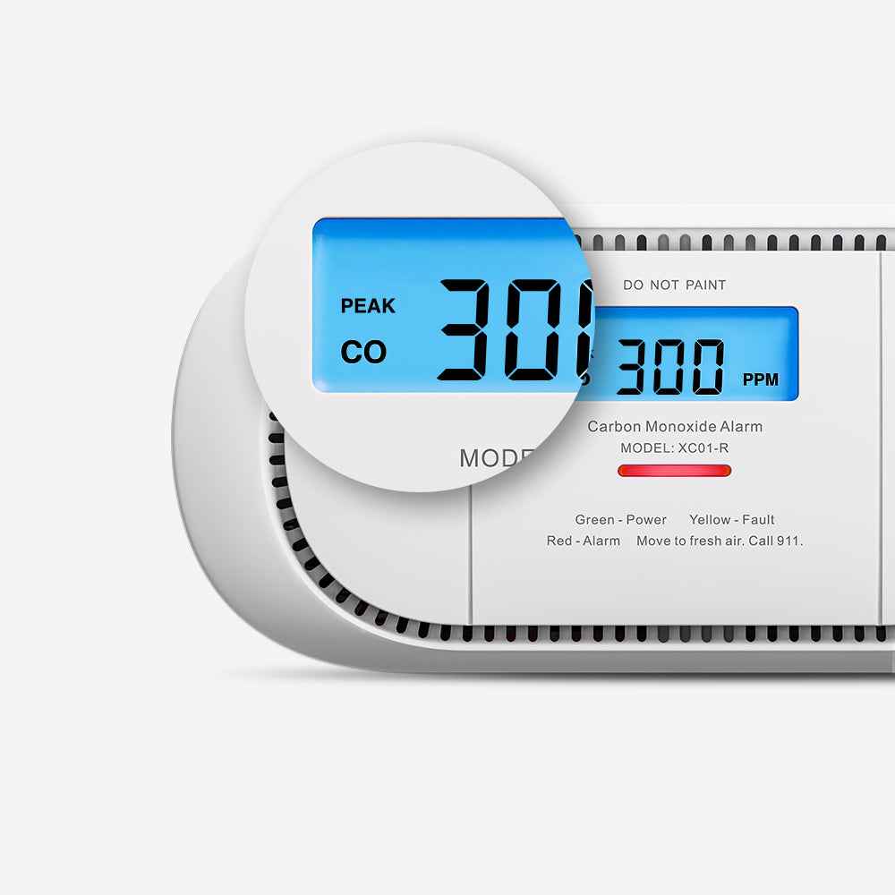 XC01-R Portable CO Detector with Easy-to-read LCD | X-Sense
