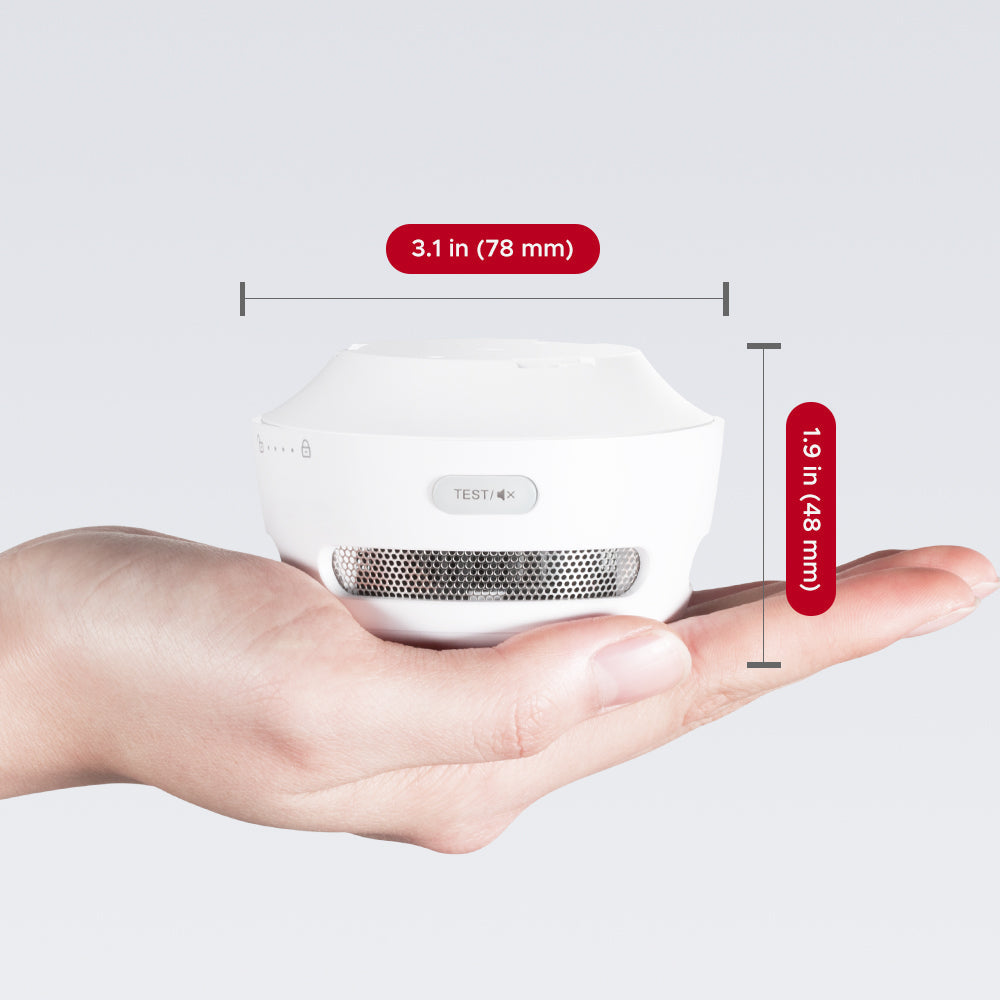 XS01-WR Small Wireless Interconnected Smoke Detector | X-Sense