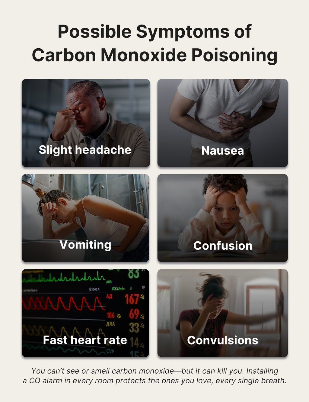 XC0K-SN Standalone Carbon Monoxide Alarm