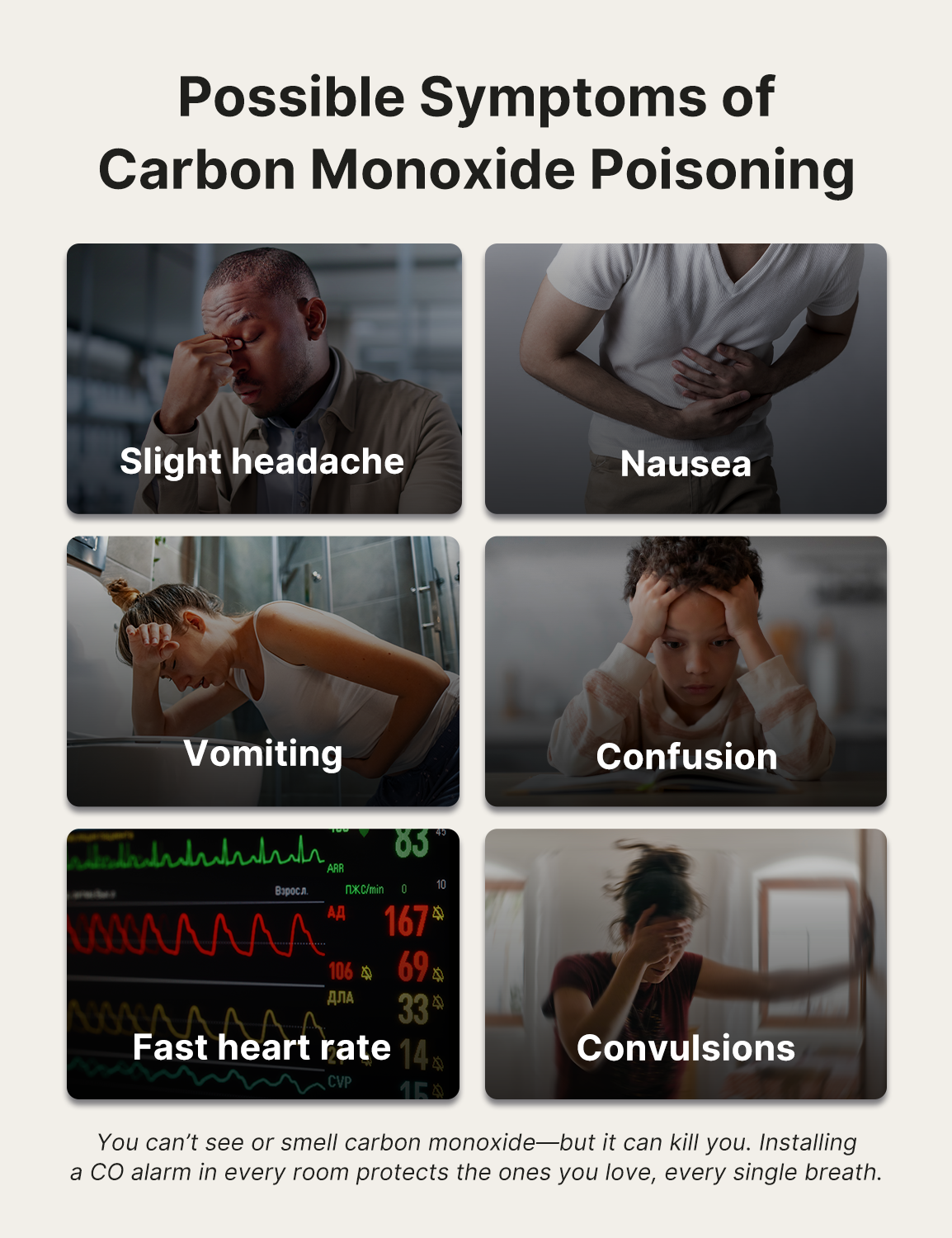 XC0K-SN Standalone Carbon Monoxide Alarm