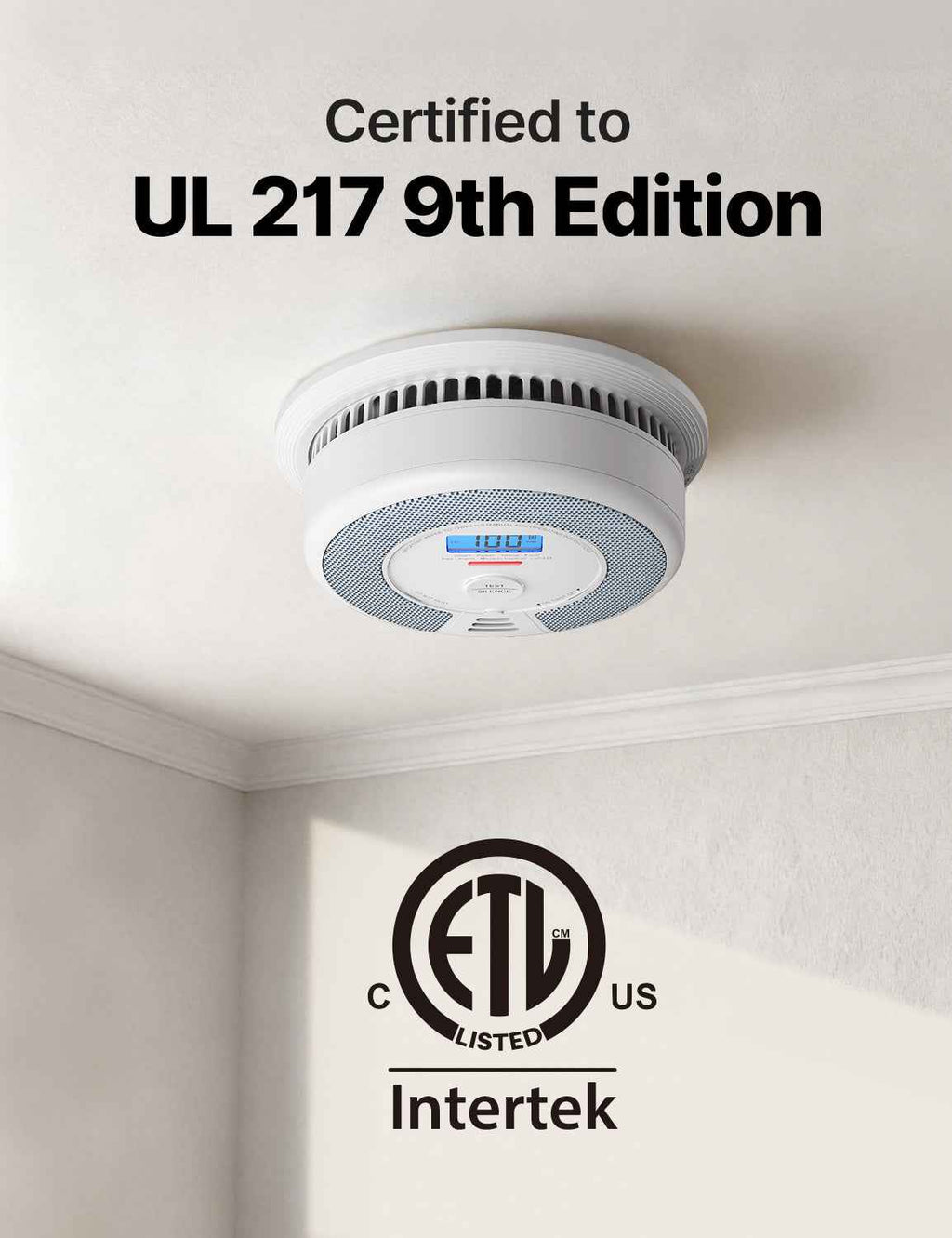 X-Sense SC07 Smoke and Carbon Monoxide Detector with 10-Year Battery