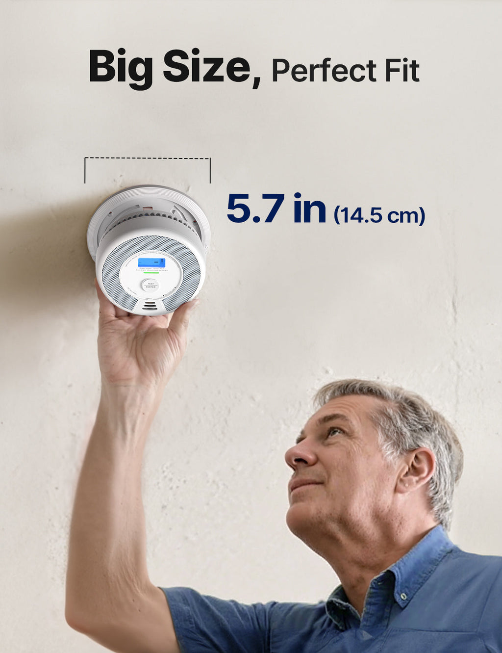 X-Sense SC07 Smoke and Carbon Monoxide Detector with 10-Year Battery