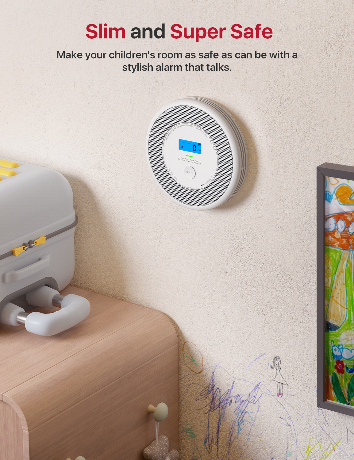 XP0A-MR Wi-Fi Smoke and Carbon Monoxide Detector | X-Sense