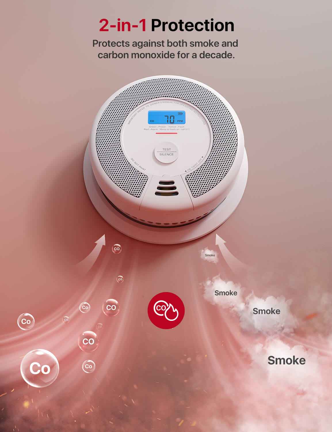 SC07-MR Smart Smoke and Carbon Monoxide Alarm | X-Sense