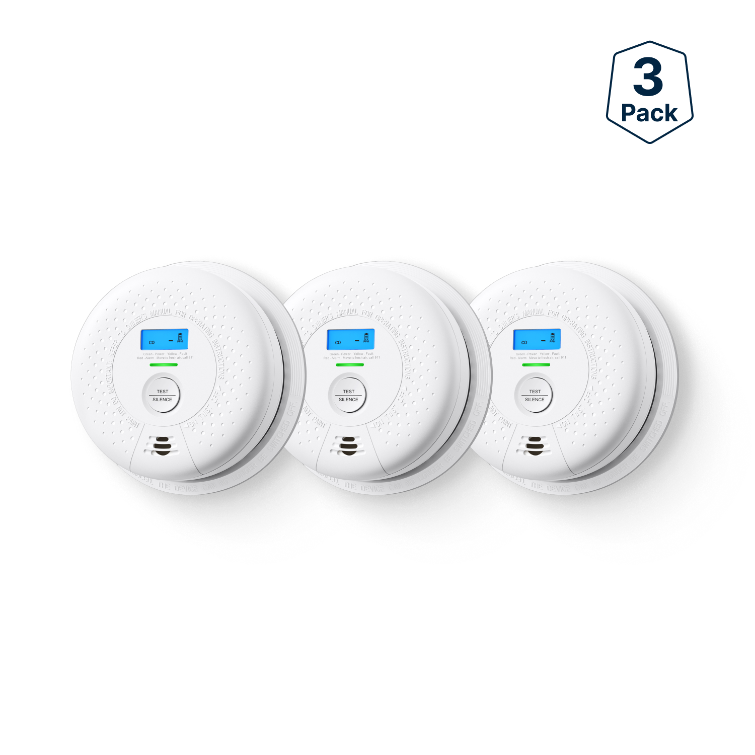 SC01-W Wireless Interconnected Combo Smoke and CO Detector | X-Sense
