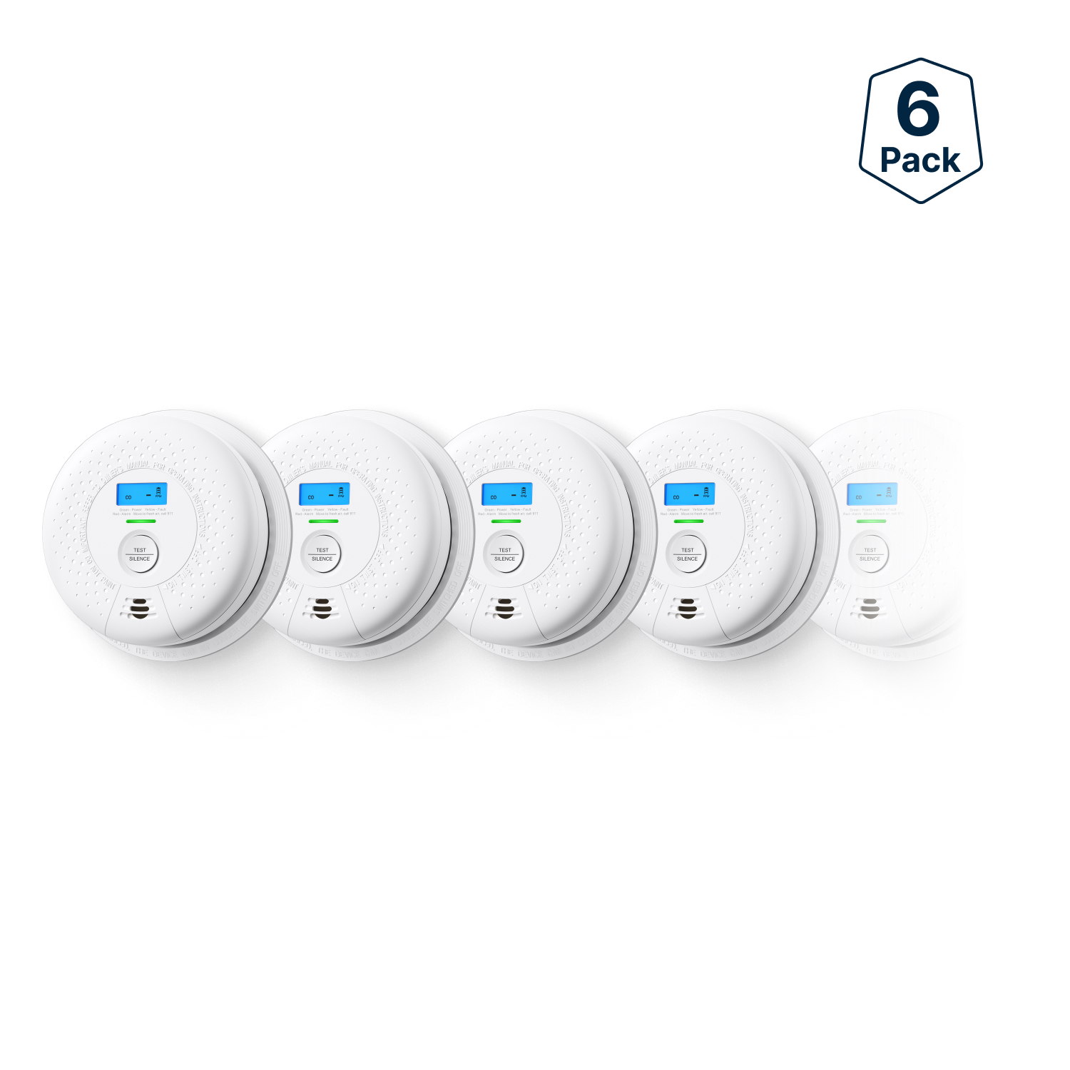 SC01-W Wireless Interconnected Combo Smoke and CO Detector | X-Sense