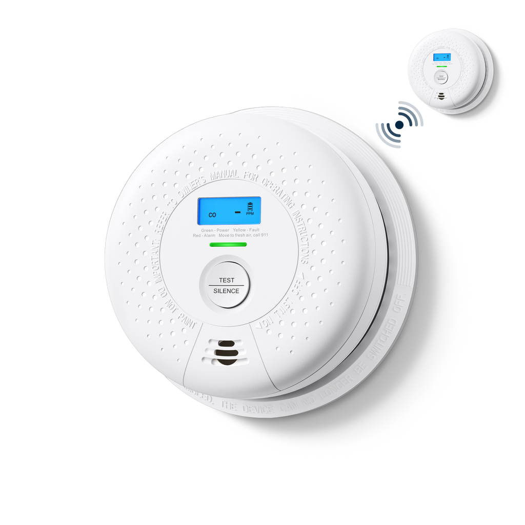 SC01-W Wireless Interconnected Combo Smoke and CO Detector | X-Sense