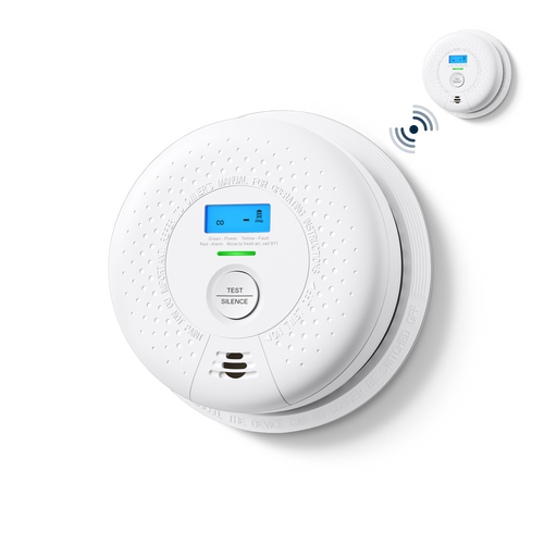 SC01-W Wireless Interconnected Combo Smoke and CO Detector | X-Sense