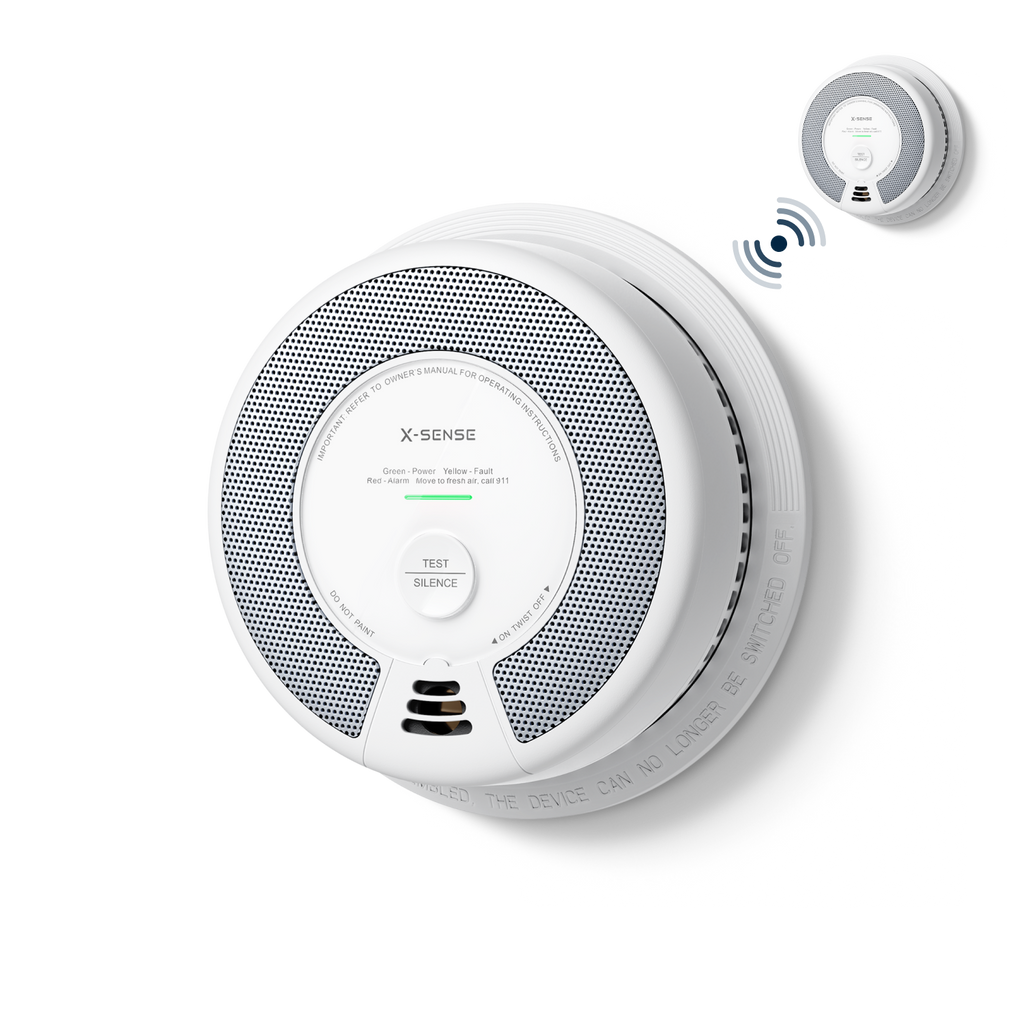 SC06-W Wireless Interconnected Combo Smoke and CO Detector | X-Sense