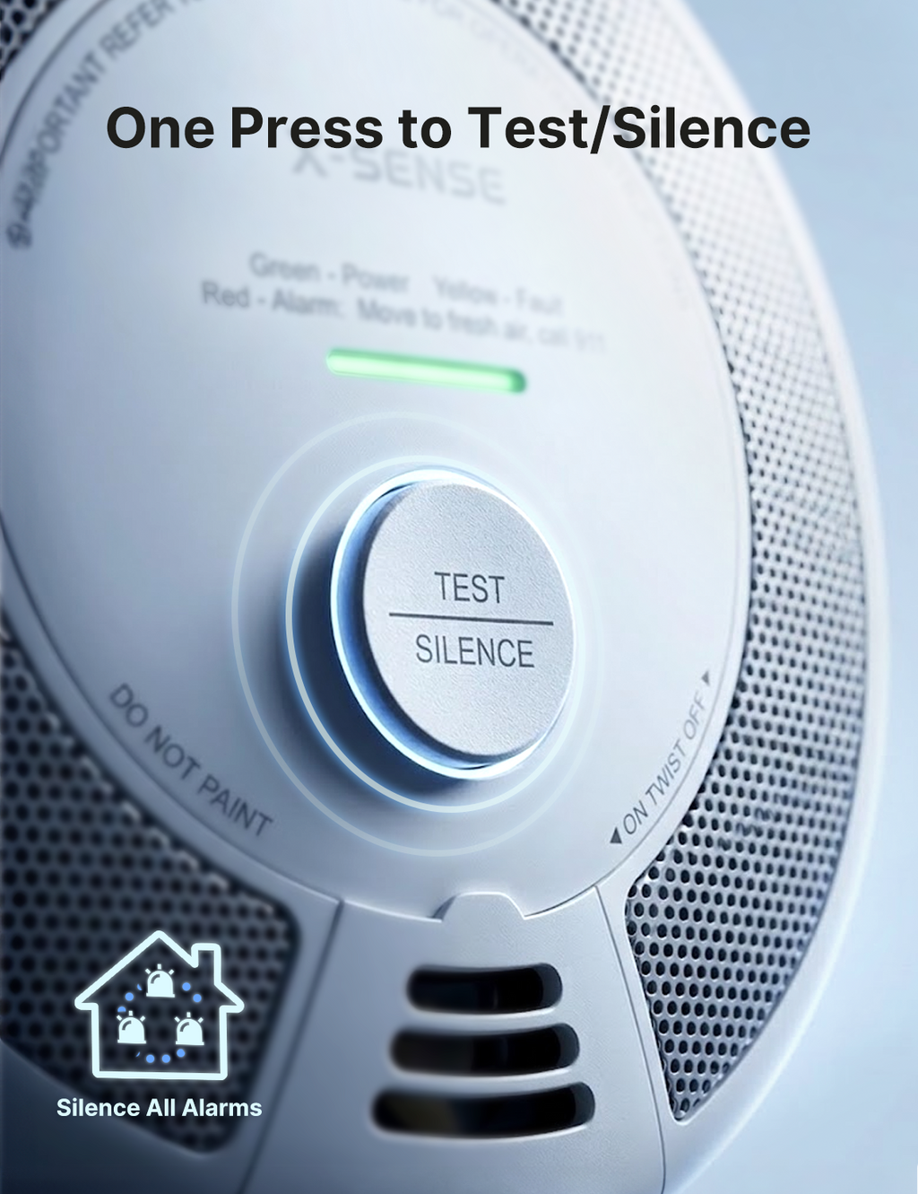 SC06-W Wireless Interconnected Combo Smoke and CO Detector | X-Sense