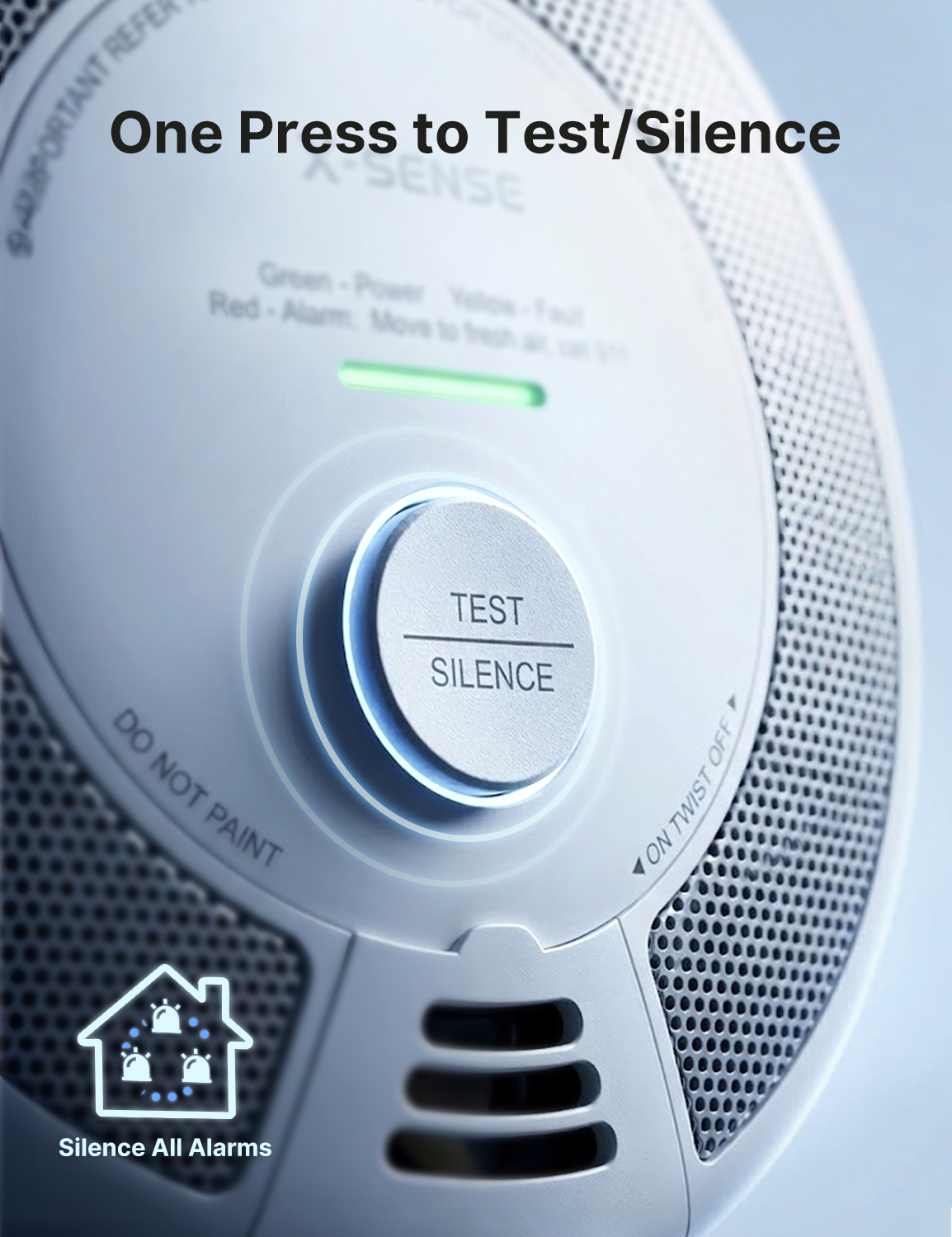 SC06-W Wireless Interconnected Combo Smoke and CO Detector | X-Sense