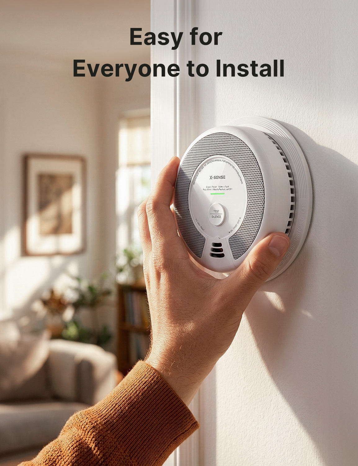 SC06-W Wireless Interconnected Combo Smoke and CO Detector | X-Sense