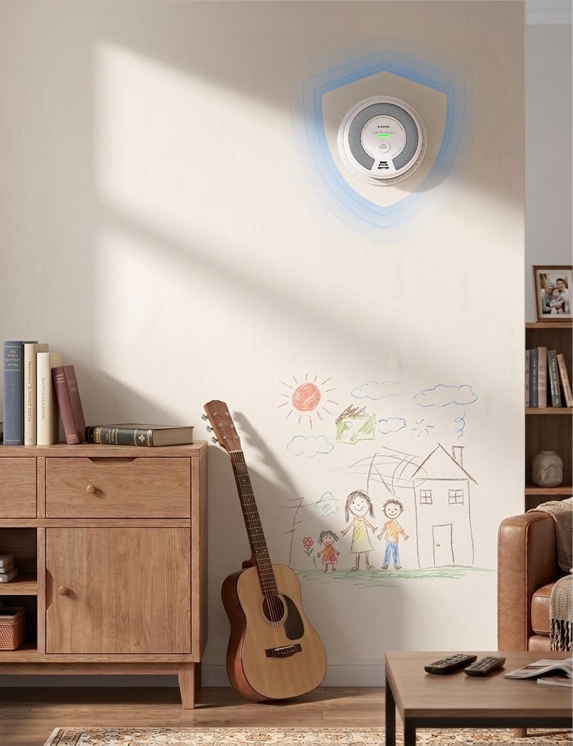 SC06-W Wireless Interconnected Combo Smoke and CO Detector | X-Sense