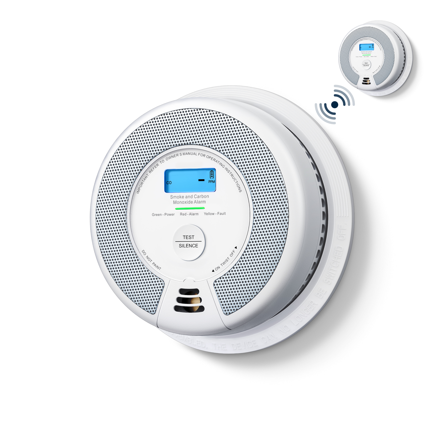 SC07-W Wireless Interconnected Combo Smoke and CO Detector | X-Sense