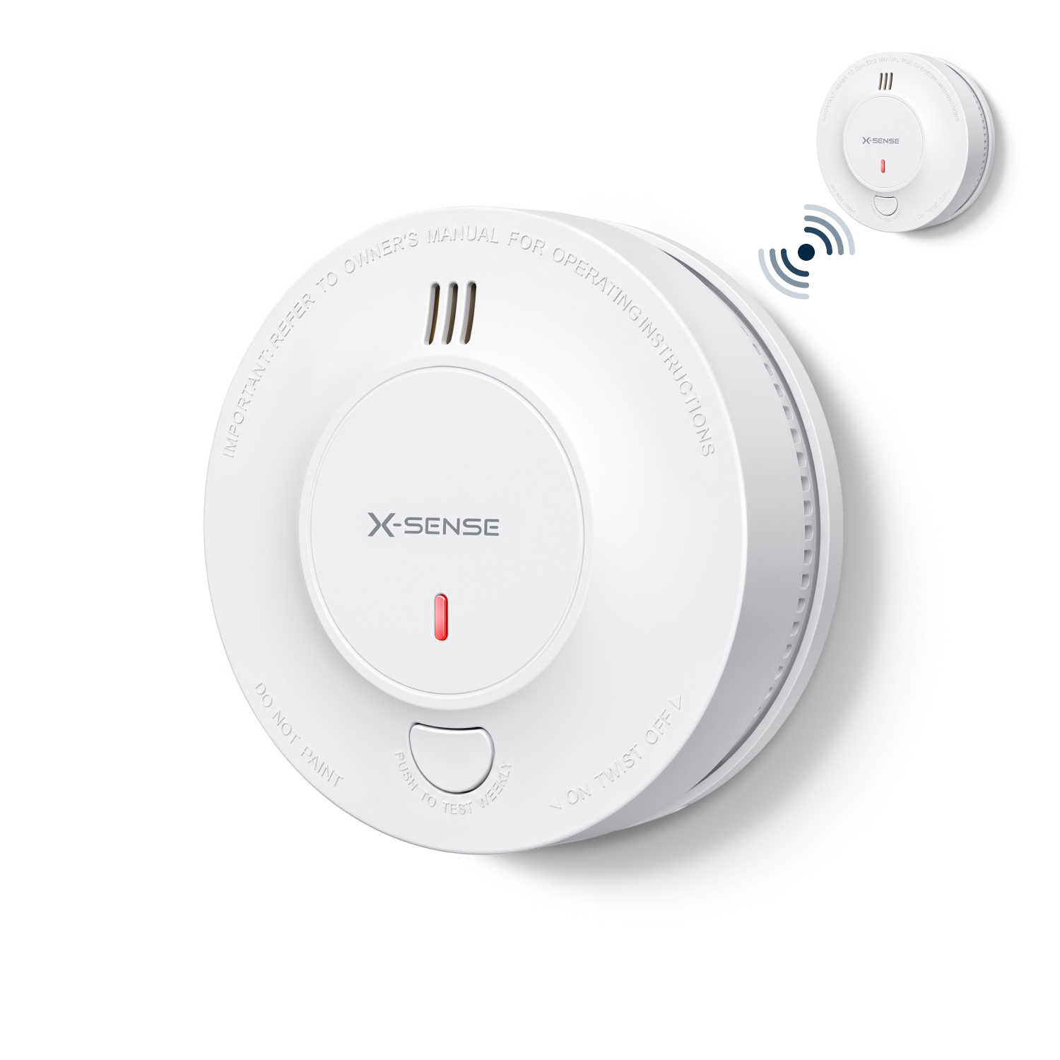 SD19-W Wireless Interconnected Photoelectric Smoke Detector | X-Sense