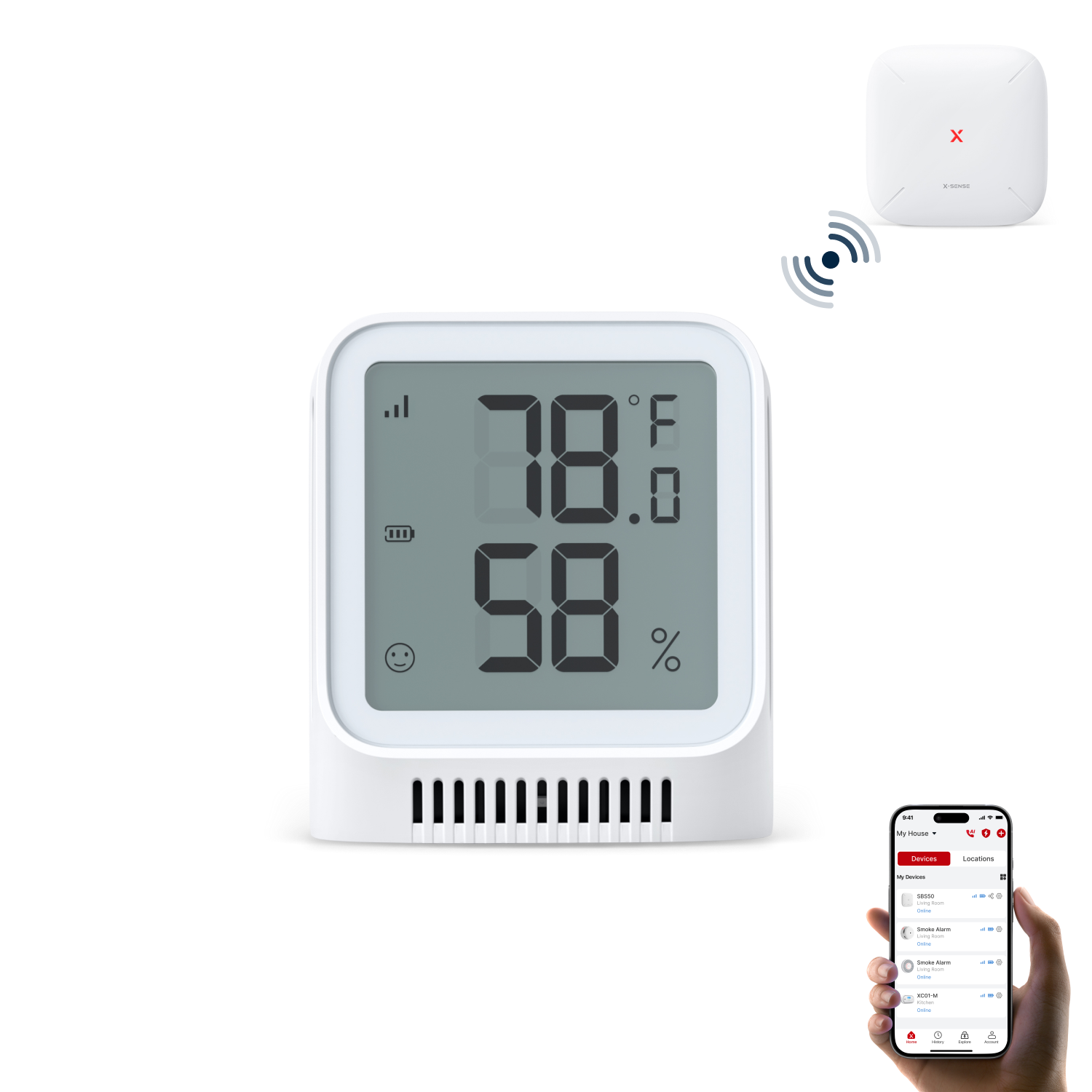 STH0A Smart Thermometer Hygrometer